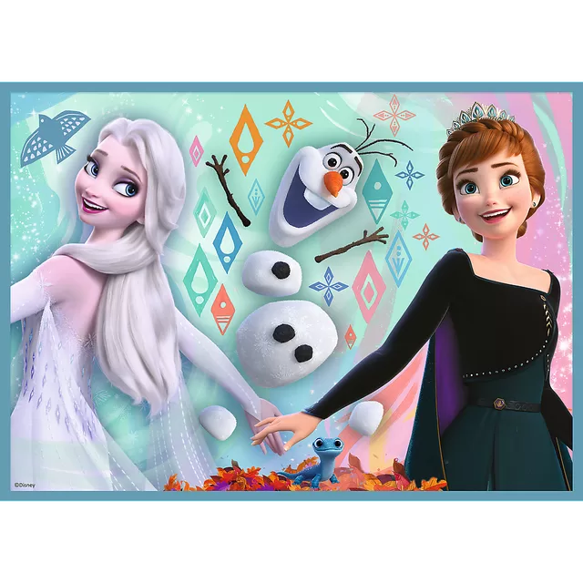 FROZEN TREFL 4 dėlionių rinkinys &ndash; nuotrauka 2
