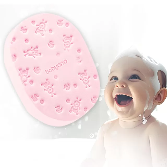 BabyOno kempinė maudynėms rožinė 1640/01 &ndash; nuotrauka 5