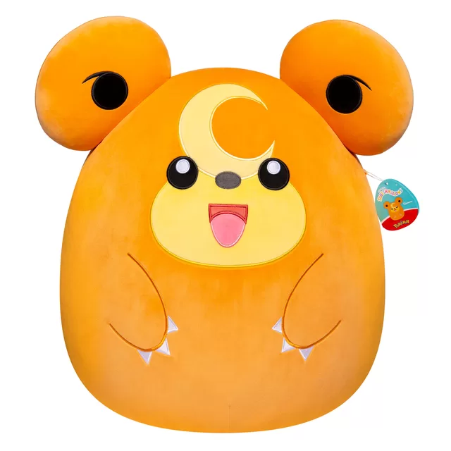 SQUISHMALLOWS POKEMON Pliu&scaron;inis žaislas Teddiursa, 50 cm &ndash; nuotrauka 3