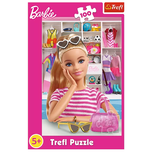 Barbie TREFL Dėlionė, 100 det. &ndash; nuotrauka 3
