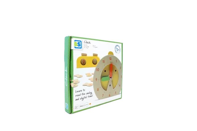 BS TOYS Rinkinys &bdquo;Laikrodis&ldquo; &ndash; nuotrauka 2