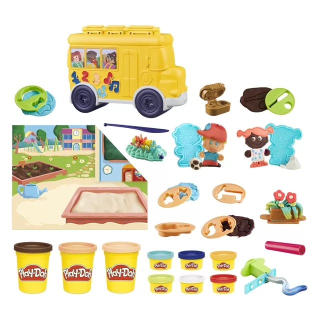 PLAY-DOH Rinkinys &bdquo;Nuotykiai mokykloje&ldquo; &ndash; nuotrauka 2