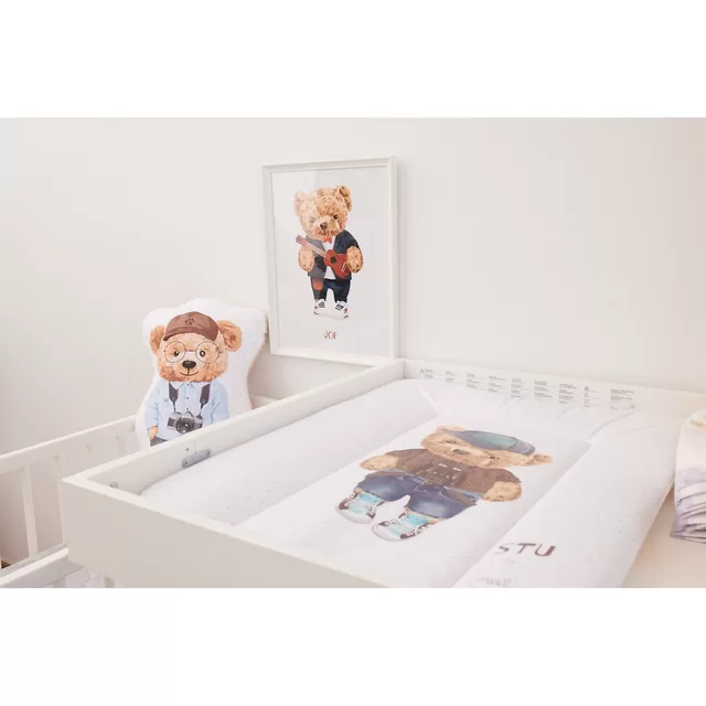 Cebababy vystymo kilimėlis Fluffy Puffy Bart 70x50cm &ndash; nuotrauka 2