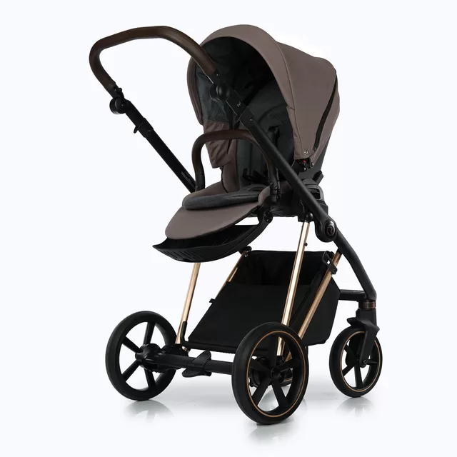 Roan vežimėlis 2/1 IVI Cocoa/Rose Gold &ndash; nuotrauka 4
