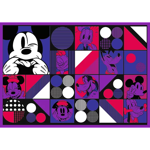 TREFL DISNEY MICKEY MOUSE 4x250 det. dėlionių rinkinys &ndash; nuotrauka 4