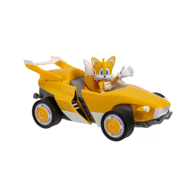 JAKKS SONIC Inercinis automobilis ir figūrėlė, 6,5 cm &ndash; nuotrauka 12