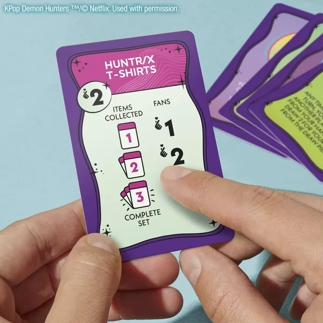 MONOPOLY Kortų žaidimas &bdquo; Deal: KPOP Demon hunters&ldquo;, EN &ndash; nuotrauka 6