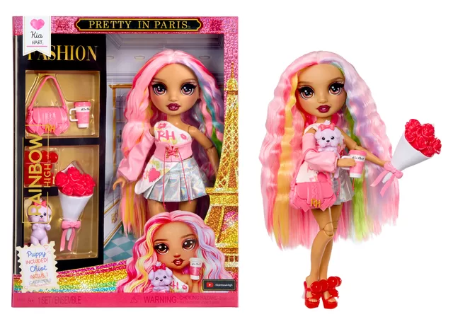 RAINBOW HIGH Lėlė &bdquo;Pretty in Paris&ldquo;, 28 cm &ndash; nuotrauka 3