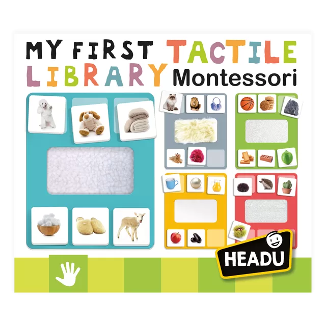 HEADU &bdquo;Montessori&ldquo; žaidimas &bdquo;Lytėjimo biblioteka&ldquo; &ndash; nuotrauka 2