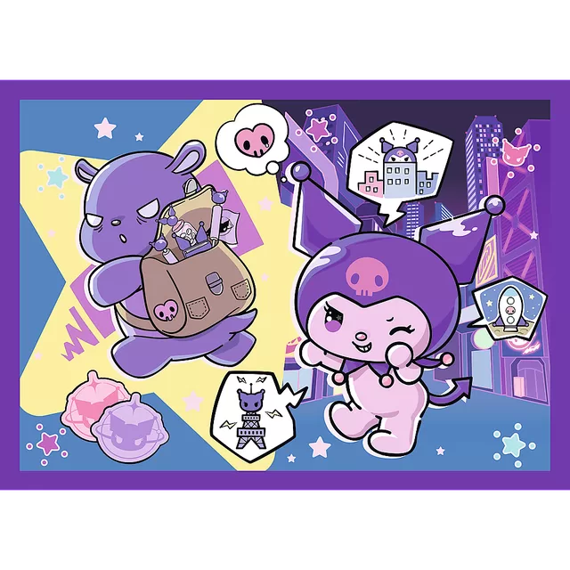TREFL HELLO KITTY 4 dėlionių rinkinys &bdquo;Kuromi&ldquo; &ndash; nuotrauka 5