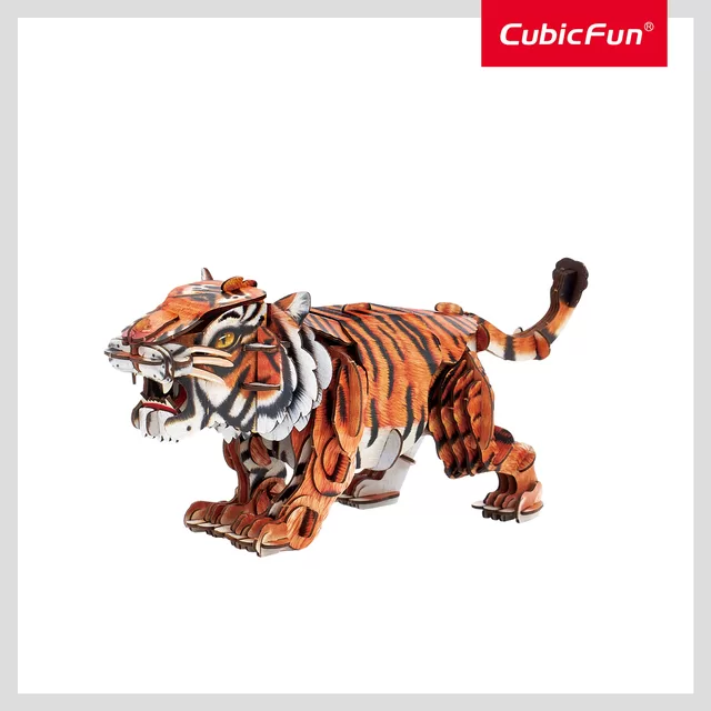 CUBIC FUN CUBICFUN NG 3D dėlionė &bdquo;Amūrinis tigras&ldquo; &ndash; nuotrauka 2