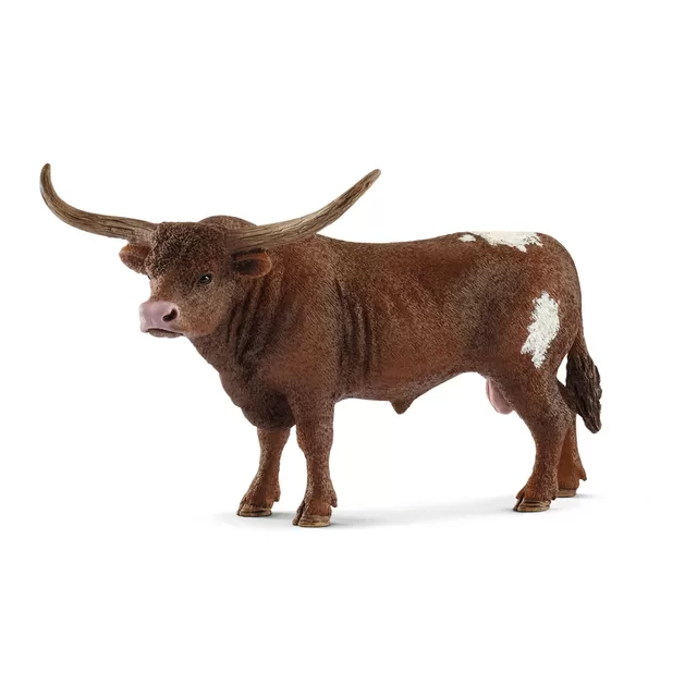 SCHLEICH FARM WORLD Ilgaragis Teksaso Bulius &ndash; nuotrauka 2