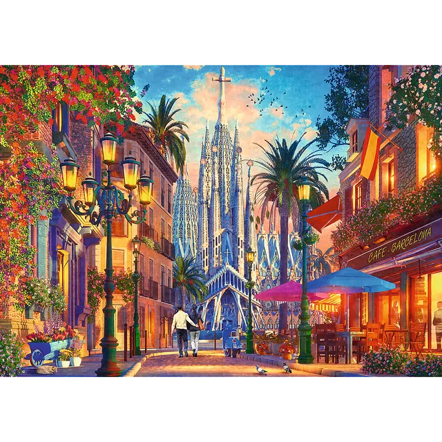 TREFL PUZZLES TREFL Dėlionė &bdquo;Barselona&ldquo;, 1000 det. &ndash; nuotrauka 3
