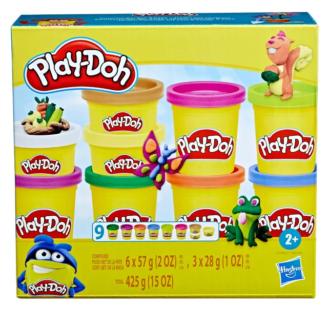 PLAY-DOH Plastilino rinkinys, 9 vnt. &ndash; nuotrauka 3