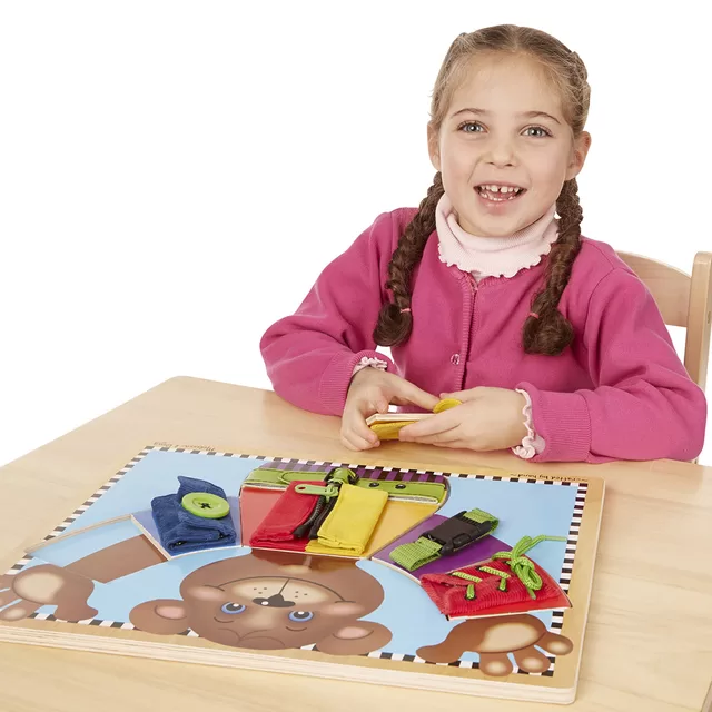 MELISSA & DOUG Puzzle Basic Skills Board &ndash; nuotrauka 7