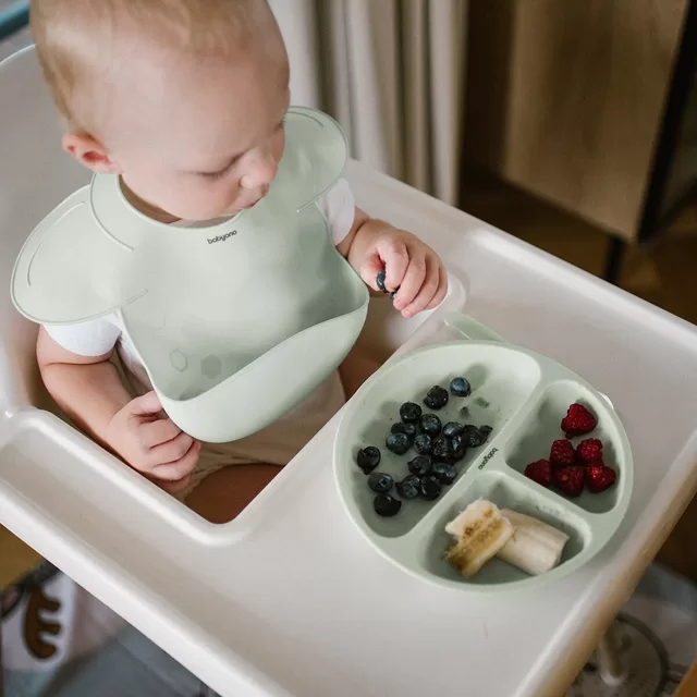 BabyOno lėk&scaron;tutė silikoninė neslystanti žalia 1482/03 &ndash; nuotrauka 6