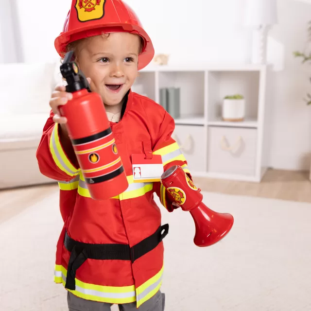 MELISSA & DOUG role play Fire Chief Costume Set &ndash; nuotrauka 5