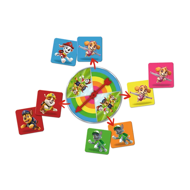 PAW PATROL TREFL Atmintį lavinantis žaidimas &bdquo;&Scaron;uniukai-patruliai&ldquo; &ndash; nuotrauka 5