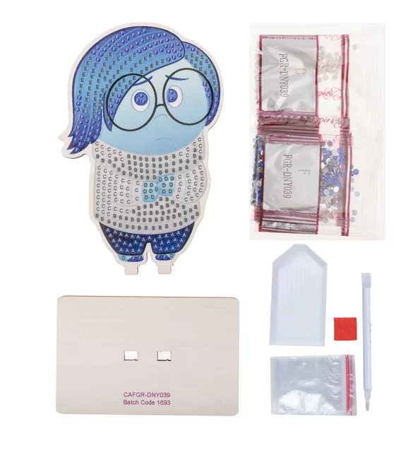 CRAFT BUDDY DISNEY Kristalų figūrėlė &bdquo;Sadness&ldquo; &ndash; nuotrauka 2