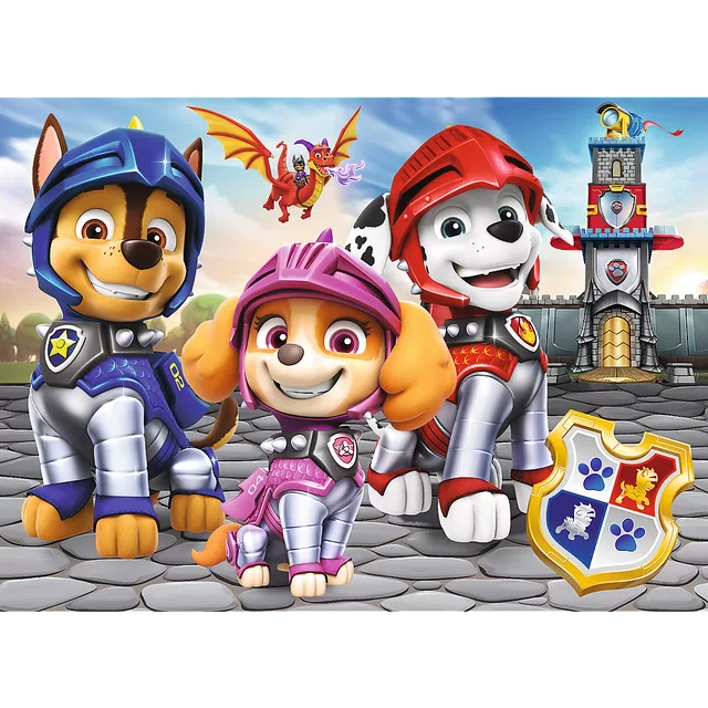 PAW PATROL TREFL Mini Maxi dėlionė &bdquo;&Scaron;uniukai-patruliai" 20 det. &ndash; nuotrauka 6