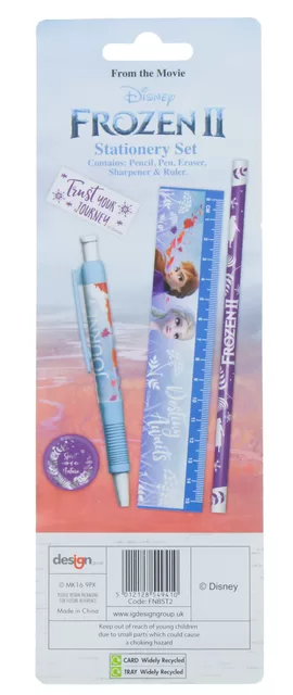 Disney Frozen 2 ra&scaron;ymo rinkinys, 5 vnt., BLISTER STAT SET &ndash; nuotrauka 2