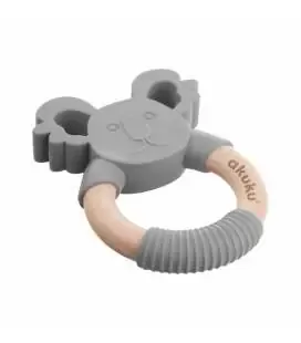 Akuku Silikoninis/medinis kramtukas, KOALA, A0138 &ndash; nuotrauka 2