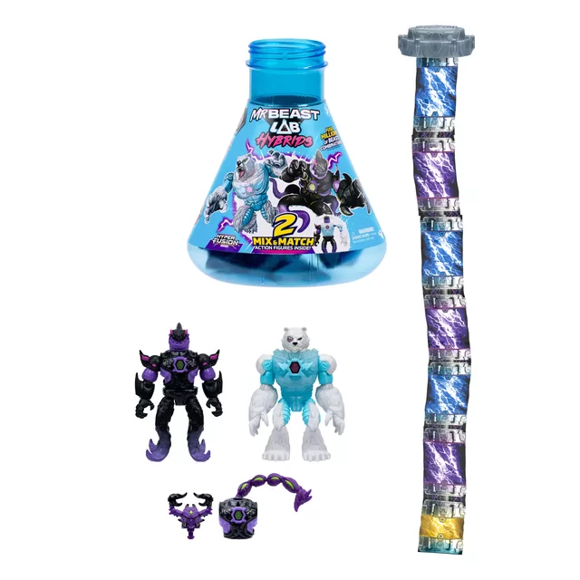 BEAST LAB MR Kolekcinės figūrėlės HYBRID, 10 cm, 2 vnt. &ndash; nuotrauka 4