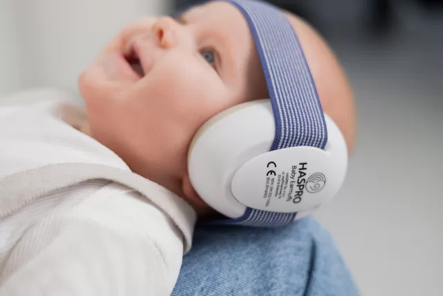 Haspro apsauginės ausinės kūdikiams mėlynos BE05B &ndash; nuotrauka 6