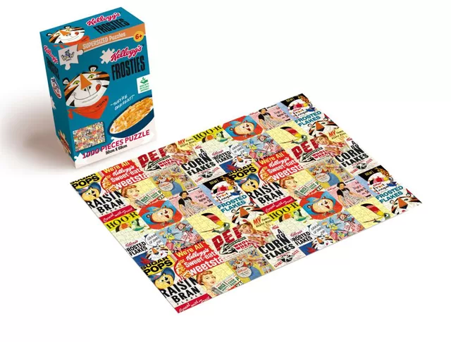 Y-WOW Dėlionė &bdquo;Kellogg&acute;s&ldquo;, 1000 det. &ndash; nuotrauka 2