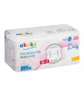 Akuku vienkartiniai įklotai į liemenėlę Daily, 60 vnt. A0160 &ndash; nuotrauka 2