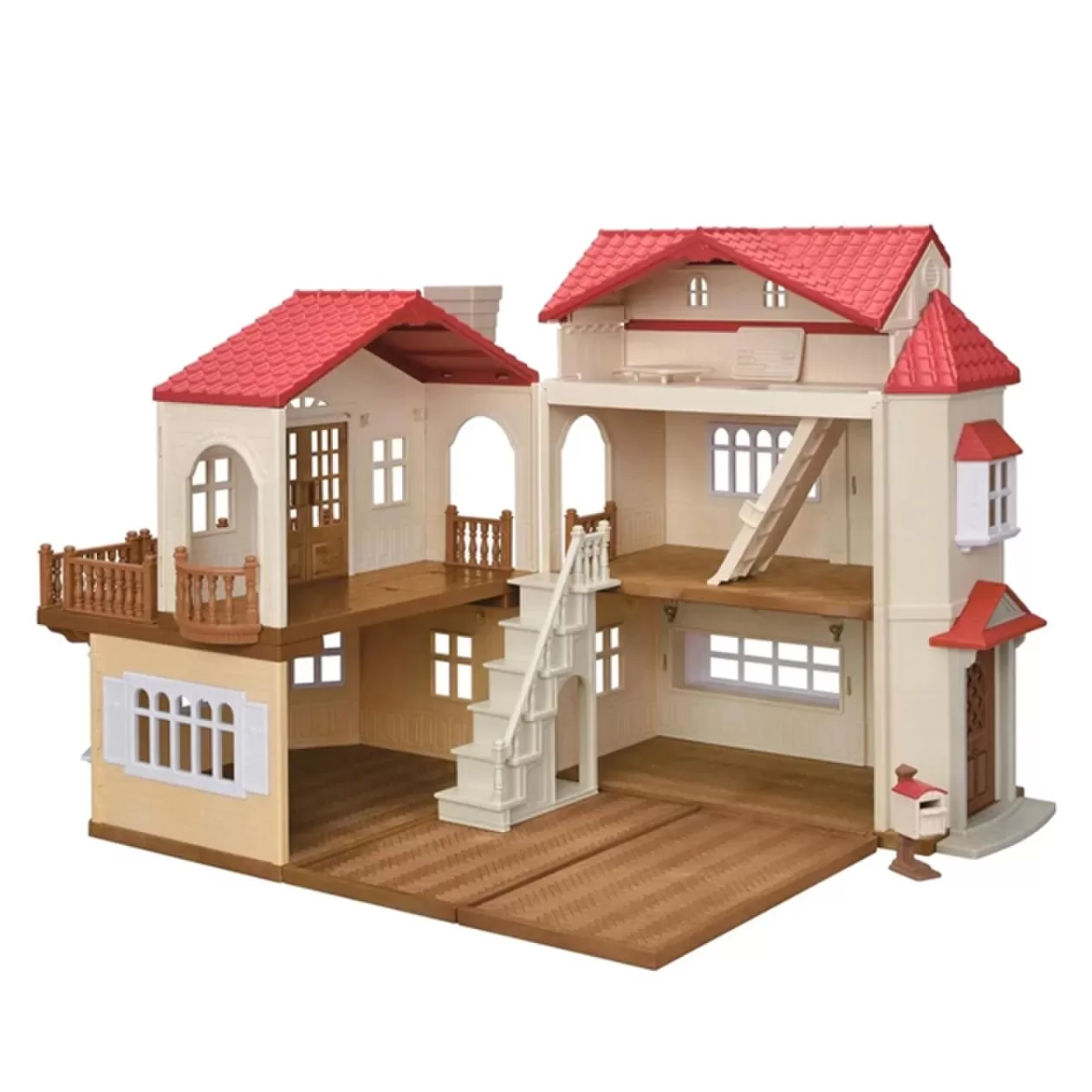 SYLVANIAN FAMILIES Kaimo namas su raudonu stogu &ndash; nuotrauka 4