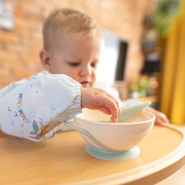 BabyOno lėk&scaron;tė limpančiu dugnu &scaron;auk&scaron;telis 6+ m kreminė žalia 1063/07 &ndash; nuotrauka 5