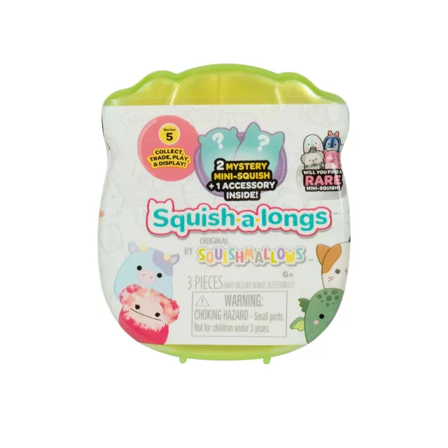 SQUISHMALLOWS SQUISH-A-LONGS Herojai-siurprizai, 2 vnt., 2,5 cm &ndash; nuotrauka 2