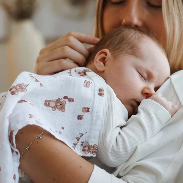 BabyOno vystyklai medvilniniai 3 vnt raudoni 348/18 348/18 &ndash; nuotrauka 6