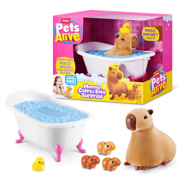 PETS ALIVE Kapibarų mama su mažyliais &ndash; nuotrauka 2