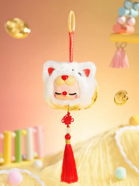 REBEL BEAR Pliu&scaron;inis pakabutis &bdquo;Good Luck&ldquo;, 8 cm &ndash; nuotrauka 10