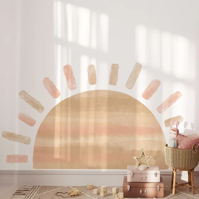Pastelowe Love lipdukai sienoms rožiniai saulė &ndash; nuotrauka 2