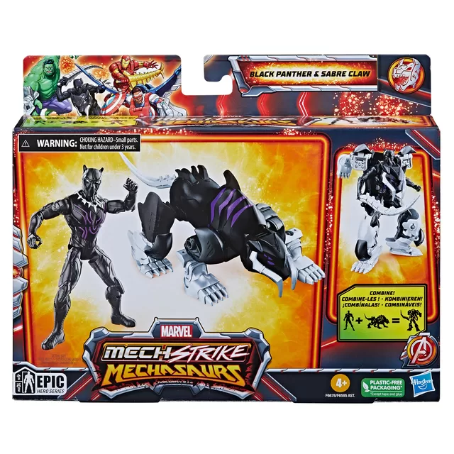 Marvel MECH STRIKE 3.0 figūrėlė ir kostiumas, 10 cm &ndash; nuotrauka 3