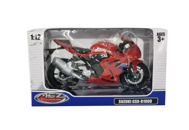 MSZ Motociklas SUZUKI GSR-R1000, 1:12 &ndash; nuotrauka 2