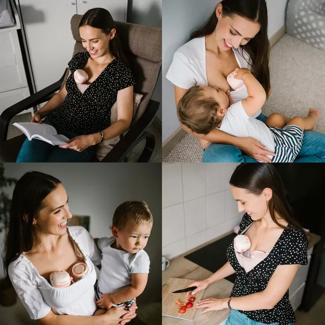 BabyOno elektrinis pientraukis dvigubas laisvų rankų, TWINNY, 1002 &ndash; nuotrauka 2