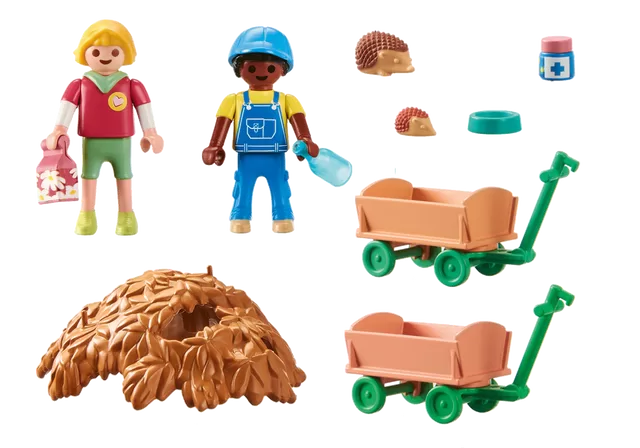 PLAYMOBIL MY LIFE Ežiukų &scaron;eimynėlės priežiūra 71512 &ndash; nuotrauka 3