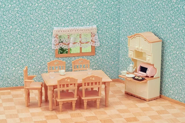 SYLVANIAN FAMILIES Valgomojo baldai &ndash; nuotrauka 5