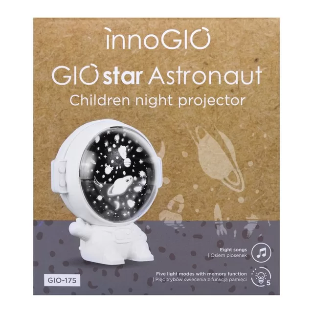 InnoGiO projektorius vaiki&scaron;kas GIOstar astronautas GIO-175 &ndash; nuotrauka 4