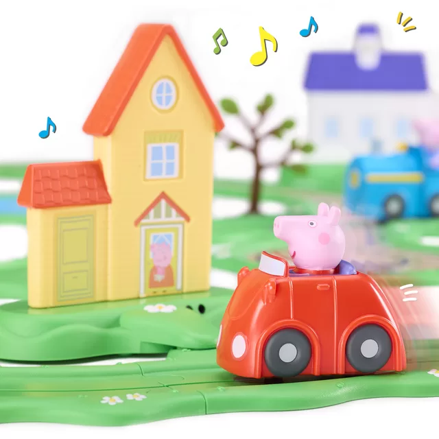 Peppa Pig Whizz Around Peppos pasaulio žaidimų rinkinys &ndash; nuotrauka 4