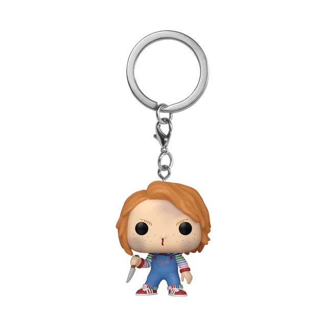 FUNKO POP! Raktų pakabutis: Chucky - Chucky with Knife &ndash; nuotrauka 2