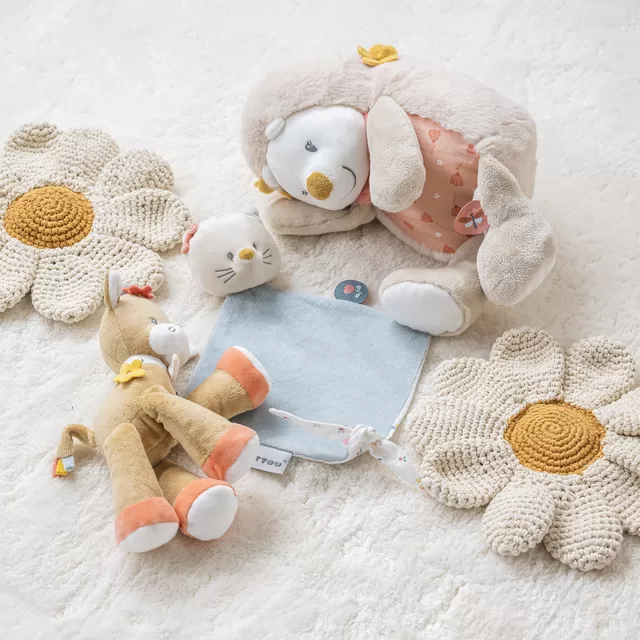 NATTOU Pliu&scaron;inis ežiukas ZOE, 32 cm &ndash; nuotrauka 3