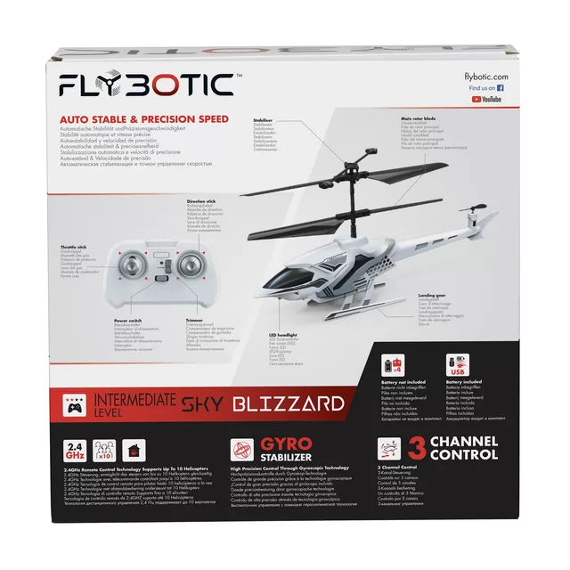 FLYBOTIC Radijo bangomis valdomas sraigtasparnis SKY BLIZZARD &ndash; nuotrauka 3