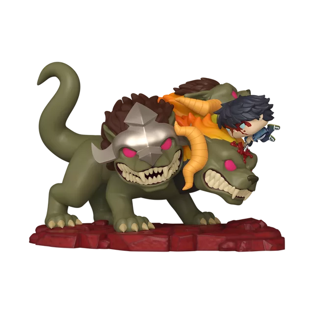 FUNKO POP! Deluxe Vinilinė figūrėlė: Solo Levelling - Sung Jinwoo vs. Cerberus &ndash; nuotrauka 2
