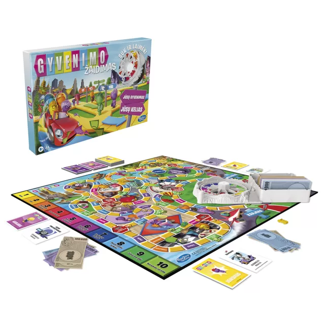 HASBRO GAMING HASBRO Gyvenimo žaidimas (Lietuvių kalba) &ndash; nuotrauka 2