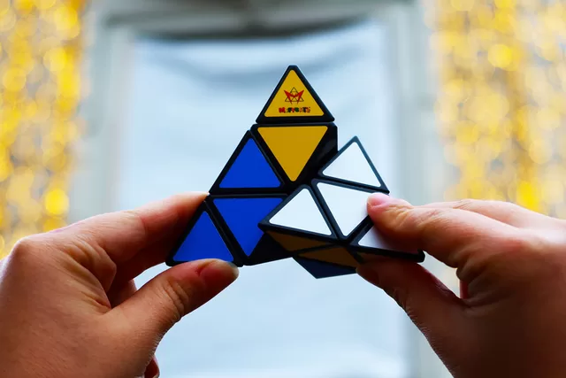 RECENT TOYS Galvosūkis PYRAMINX &ndash; nuotrauka 5